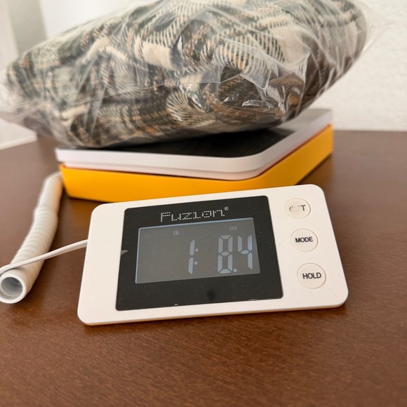 Orvis Mens L Flannel Plaid Shirt Long Sleeve Button Down Green Tan Heavyweight - Picture 11 of 11